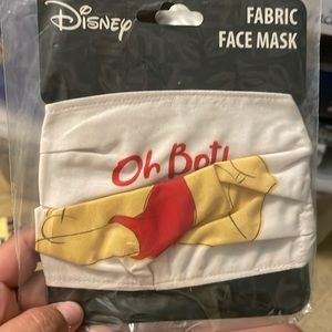 NWT Disney Winnie The Pooh Oh Bother Fashion Face Mask